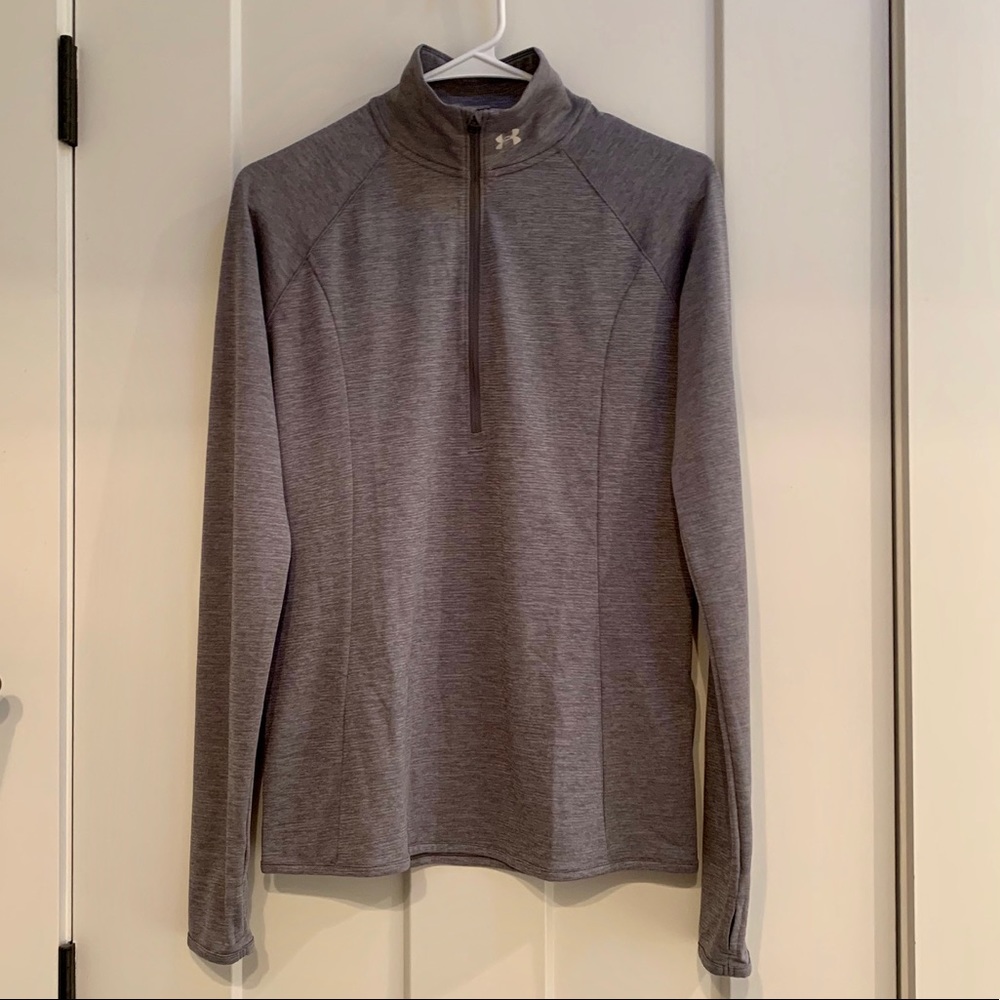 Quarter zip athletic pullover